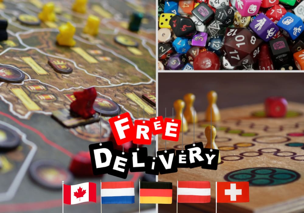 Free Shipping on orders of 100 euros or more
